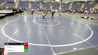 61 lbs Quarterfinal - Teddy Stone, Stone Wrestling vs Asher Ruybal, San Luis Valley WC