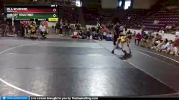 G-97 lbs Round 1 (4 Team) - Aubrey Troutner, Team CO vs Isla Schemmel, Team IA