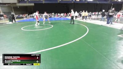 285 lbs Round 2 - Elijah Mayfield, Washington vs Rowdie Tafoya, Mat Rats Rebooted