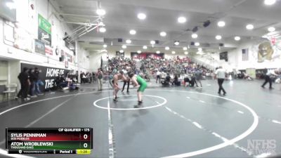 175 lbs Champ. Round 2 - Atom Wroblewski, Thousand Oaks vs Sylis Penniman, Dos Pueblos