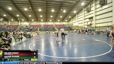 90 lbs Round 5 (6 Team) - Kooper Bugner, Idaho vs Sloan Andrews, Utah Gold