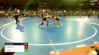 135 lbs Consolation - Brynn Madden, USA Gold vs Gia Coons, CPA Wrestling