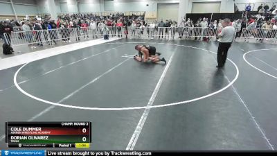 144 lbs Champ. Round 2 - Cole Dummer, Askren Wrestling Academy vs Dorian Olivarez, Texas