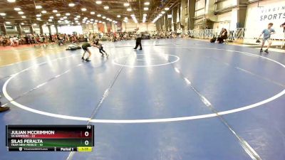 72 lbs Rd# 8- 12:30pm Saturday Final Pool - Silas Peralta, Team New Mexico vs Julian McCrimmon, VA Hammers