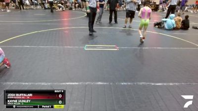 70 lbs Round 3 (6 Team) - Josh Buffalari, Ragin Raisins WC vs Kayne Hunley, Ninja Killer