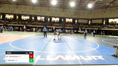 120 lbs Round Of 16 - Musa Tamaradze, Northfield Mt. Hermon vs Calvin Werden, Western Reserve Academy