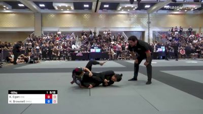 Kathleen Egan vs Heather Brownell 2022 ADCC West Coast Trial