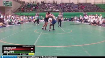 285 lbs Placement Matches (8 Team) - Sean Jones, West Forsyth vs Aaron Garcia, Mill Creek