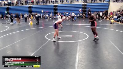 215 lbs Round 2 - Justyce Hostetler, Grand Island vs Sebastien Boyle, Scottsbluff