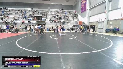 73 lbs Cons. Round 4 - Ezmerelda Fuller, OK vs Linley Wolfard-Henry, WA