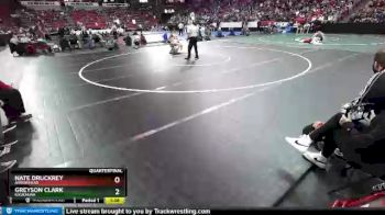 D1-138 lbs Quarterfinal - Nate Druckrey, Arrowhead vs Greyson Clark, Kaukauna