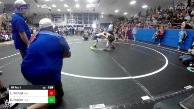 80 lbs Rr Rnd 1 - Logan Whited, Perry Wrestling Academy vs Cason Rigdon, Piedmont