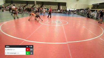 89 lbs Rr Rnd 7 - Graydon Martin, Roundtree Wrestling Academy Black vs Chase Wirnsberger, Seagull Wrestling Club