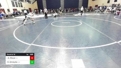 139 lbs Round Of 16 - Dominic Moyer, Delaware Valley vs Donny Almeyda, St. Joseph Regional