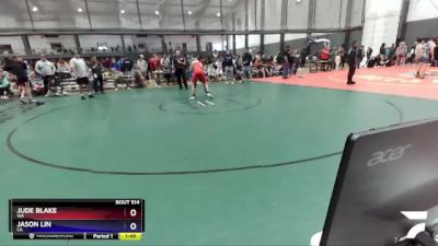 113 lbs Champ. Round 1 - Jude Blake, WA vs Jason Lin, CA