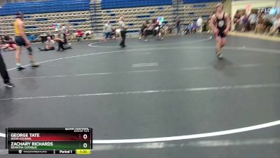 190 lbs Quarterfinal - Zachary Richards, DeMatha Catholic vs George Tate, Good Counsel