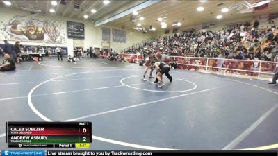 152 lbs Champ. Round 3 - Caleb Soelzer, Vista Del Lago vs Andrew Asbury, Trabuco Hills