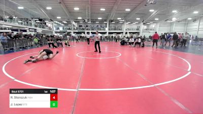 154 lbs Final - Riley Storozuk, Fisheye WC vs Josiah Lopez, BTS Providence