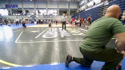 49 lbs Rr Rnd 1 - Dexter Morgan, Prairie Grove Youth Wrestling vs Tristan Price, Tahlequah Wrestling Club