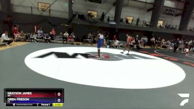 175 lbs Cons. Round 3 - Grayson James, WA vs Oren Frieson, CA