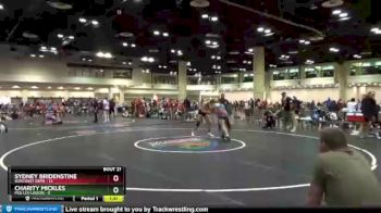 120 lbs Semis & Wb (16 Team) - Sydney Bridenstine, Suncoast Gems vs Charity Mickles, Peg Leg Legion