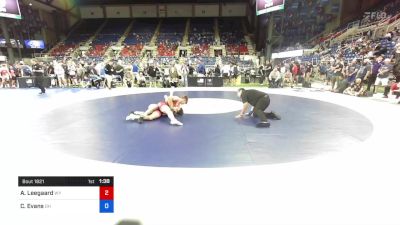 132 lbs Rnd Of 32 - Ashton Leegaard, Wyoming vs Cole Evans, Ohio