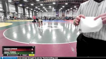 115 lbs Rd# 4- 2:00pm Friday Final Pool - Mason Conrad, Team Ohio vs Diego Torrez, Agression Legionaries