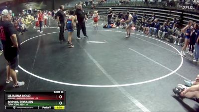 113 lbs Finals (8 Team) - Liliauna Nold, Kansas Lavendar Dragon vs Sophia Rosales, Team Texas Red