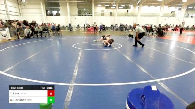 136 lbs Consolation - Tristan Lane, Doughboys WC vs Alex Harriman, Smitty's Wrestling Barn