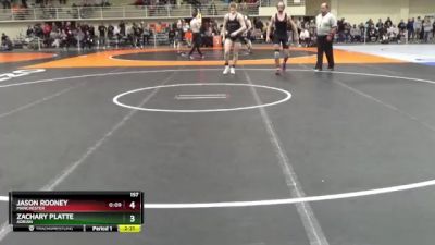 157 lbs Cons. Round 3 - Jason Rooney, Manchester vs Zachary Platte, Adrian