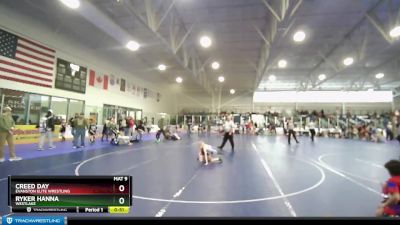 55 lbs Quarterfinal - Ryker Hanna, Westlake vs Creed Day, Evanston Elite Wrestling