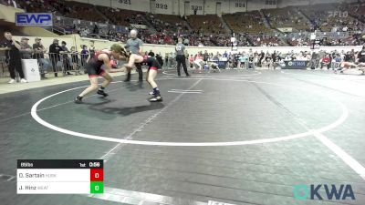 85 lbs Round Of 16 - Owen Sartain, Husky Wrestling Club vs Joe Hinz, Weatherford Youth Wrestling