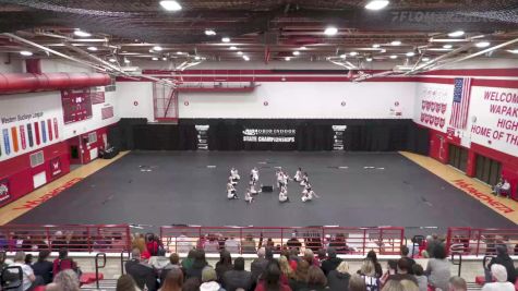 Wapakoneta HS Winter Guard at 2022 OIPA Championships