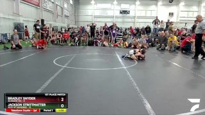 60 lbs Finals (2 Team) - Bradley Snyder, Glasgow WA vs Jackson Strittmatter, ACES Of Diamonds