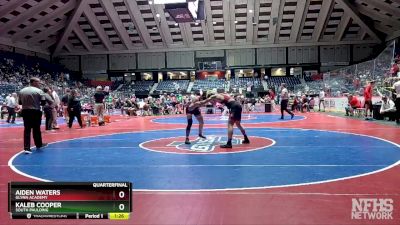 6A-144 lbs Quarterfinal - Kaleb Cooper, South Paulding vs Aiden Waters, Glynn Academy