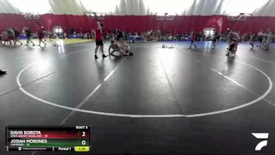 190 lbs Round 1 (16 Team) - Davis Dorota, Iowa Grant/Highland vs Josiah Morones, Cameron