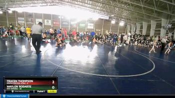 117 lbs Quarters & Wb (16 Team) - Waylon Rodarte, Mat Demons vs Tracen Thompson, South Central Utah