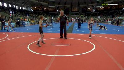 64 lbs Quarterfinal - Sam White, Division Bell vs Cole Black, Geary