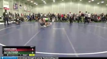 125 lbs Round 2 (6 Team) - Chance Ruble, Missouri Avengers vs Sutton Powers, South Dakota Lightning
