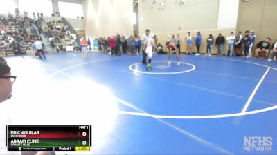 108 Boys Quarterfinal - Abram Cline, Granite Hills vs Eric Aguilar, Escondido