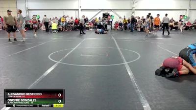 88 lbs Round 2 (8 Team) - Alesandro Restrepo, Terps Xtreme vs Onofre Gonzales, Black Fox Wrestling