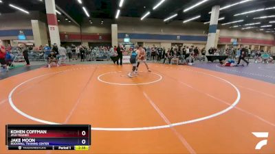 145 lbs Semifinal - Kohen Coffman, Jflo Trained vs Jake Moon, Rockwall Training Center