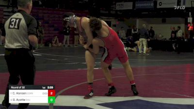 184 lbs Round Of 32 - Christian Hansen, Cornell vs Owen Ayotte, Sacred Heart