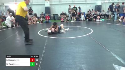 92 lbs Pools - Erick Delgado, Ares W.C. (MI) vs Noah Vaughn, 84 Athletes (VA)