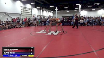 125 lbs Round 2 (8 Team) - Rayce Schriever, Colorado Red vs Blake McVey, Arkansas