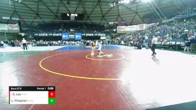 Girls 3A/4A 145 Cons. Round 4 - Sarrell Lee, Mount Tahoma (Girls) vs Lily Phaiphet, Mount Rainier (Girls)