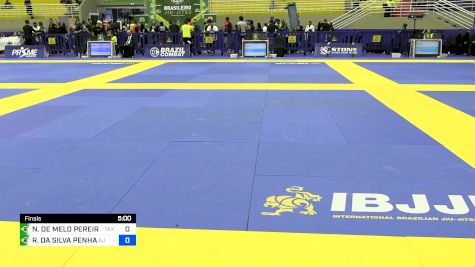 NARA DE MELO PEREIRA vs RAYSSA DA SILVA PENHA 2024 Brasileiro Jiu-Jitsu IBJJF