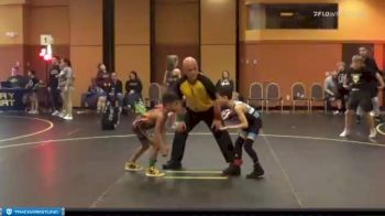 52 lbs Round 3 (3 Team) - Bryson Anderson, The Untouchables Gold vs Achilles Cortese, The Untouchables Purple