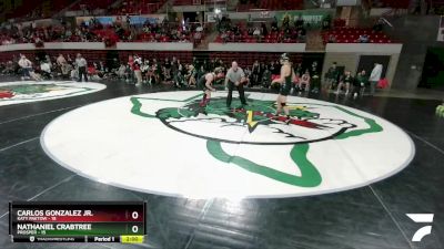 132 lbs Semis (4 Team) - Carlos Gonzalez Jr., Katy Paetow vs Nathaniel Crabtree, Prosper