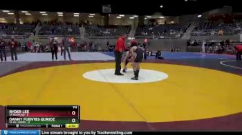 113 lbs Round 1 (4 Team) - Danny Fuentes Qurioz, 5A Hillsboro vs Ryder Lee, 5A Redmond